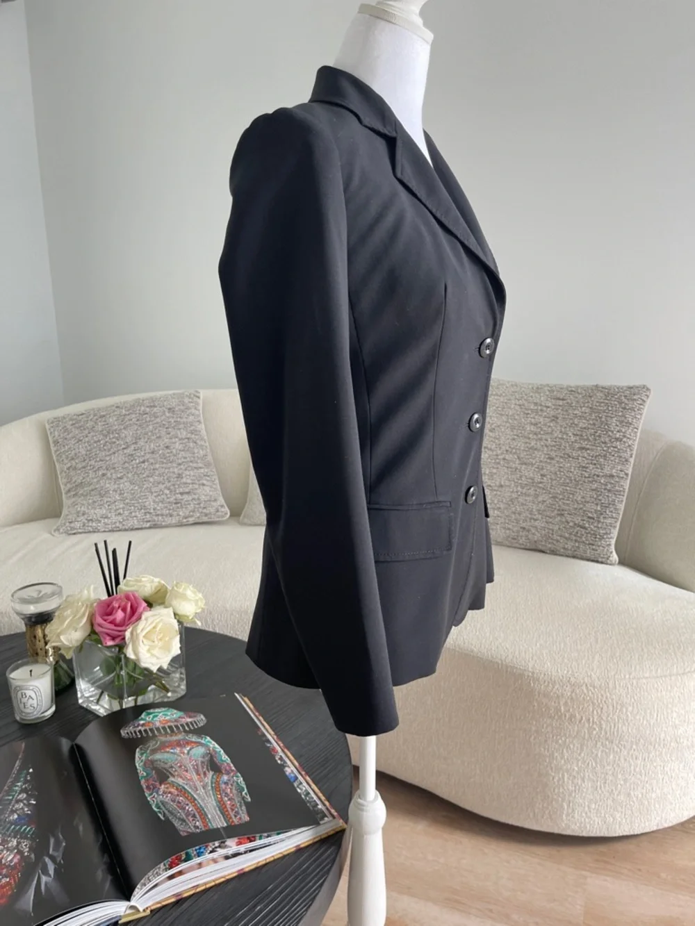 Dior Black Suit Jacket sz 38 $2750
